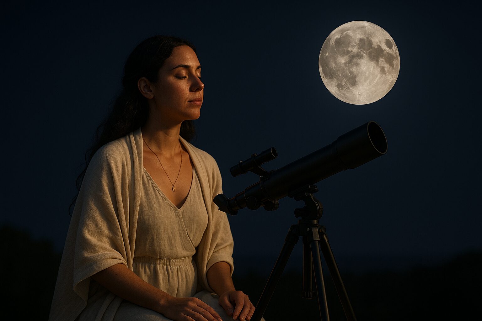 Ritual de luna llena para sanar el útero